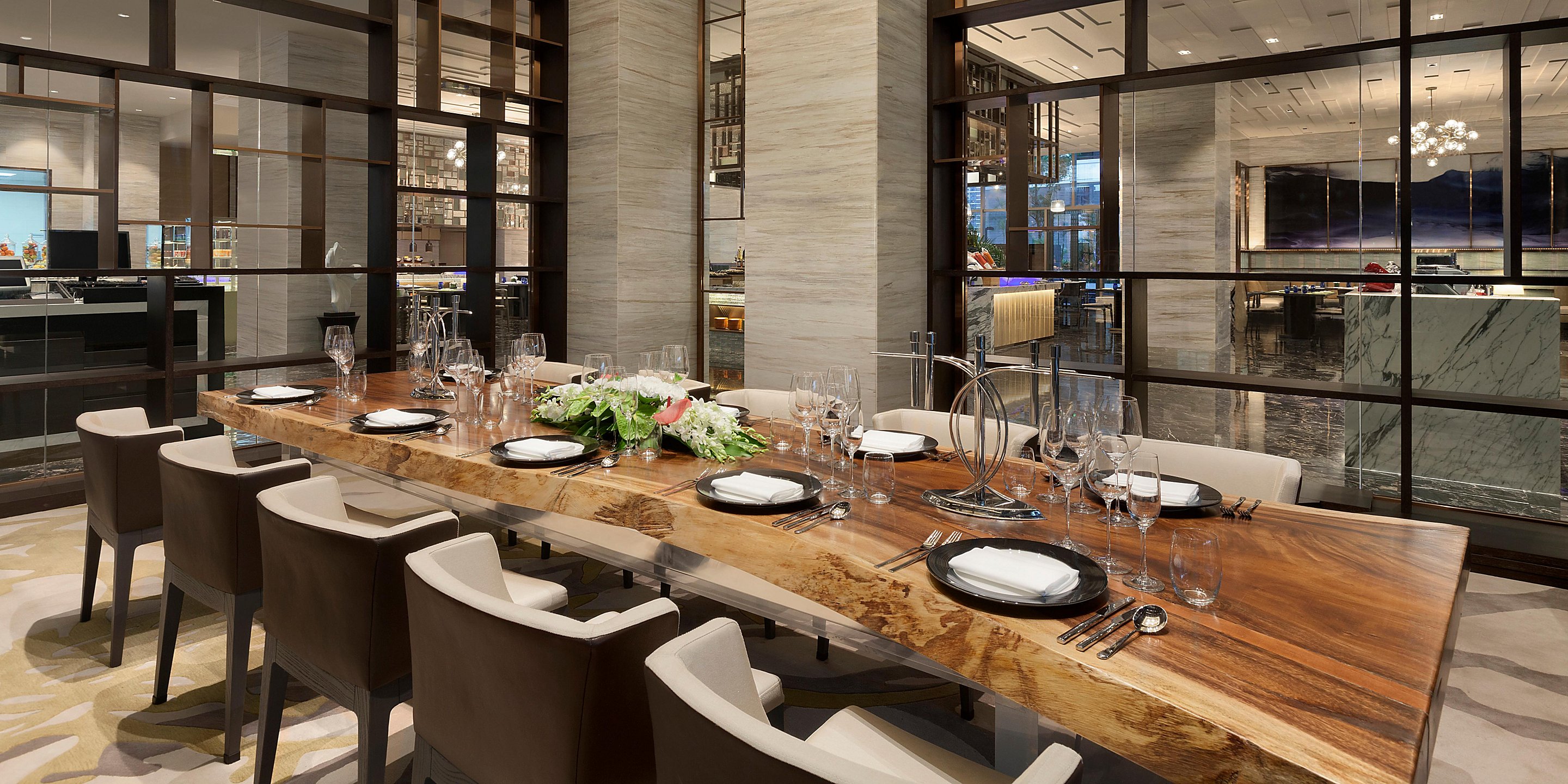 廈門(mén)宸洲洲際酒店餐廳家具